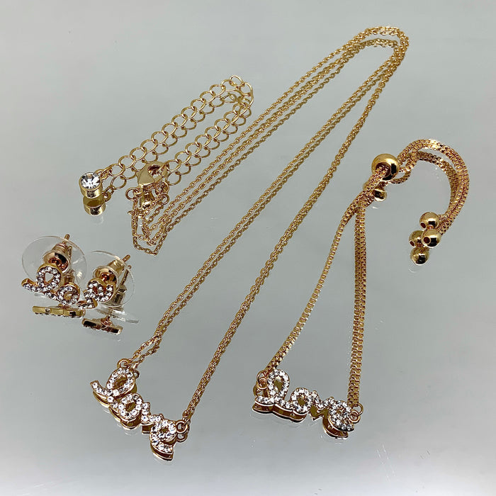 Premium Crystal Love Set