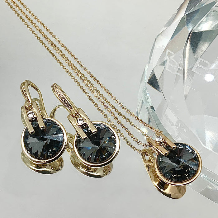 Premium Crystal Rivoli Cut Set