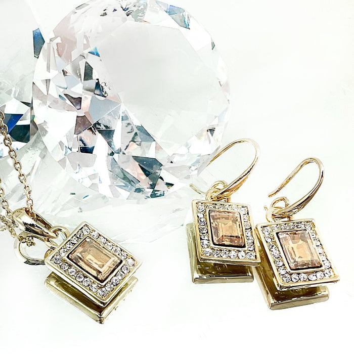 Premium Crystal Small Step Cut Set