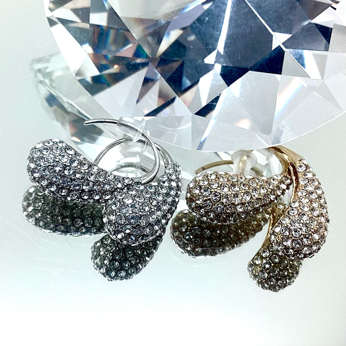 Premium Teardrop Crystal Earrings