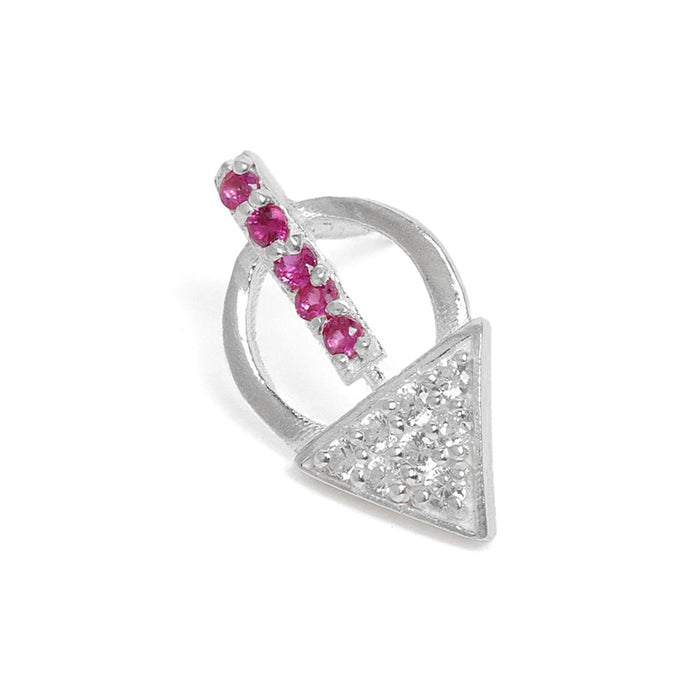 Pretty Silver 92.5 Earring