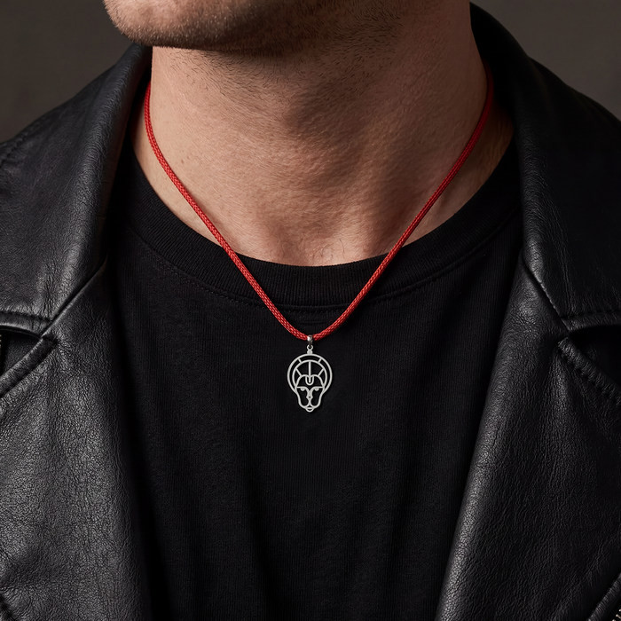 Pure Silver Hanuman Necklace