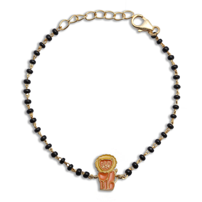 Roary- The Lion Baby Bracelet Baby jewelry Gold - By Unniyarcha - Original Manufacturers of Silver Jewelry, Gold Plated Jewellery, Fashion Jewellery and Personalized Soul Bands and Personalized Jewelry