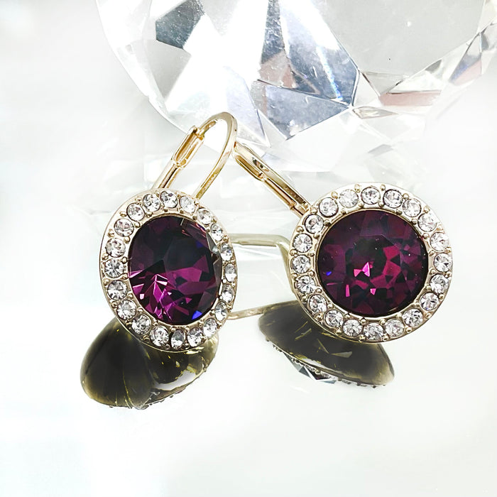 Round Cut Crystal Set