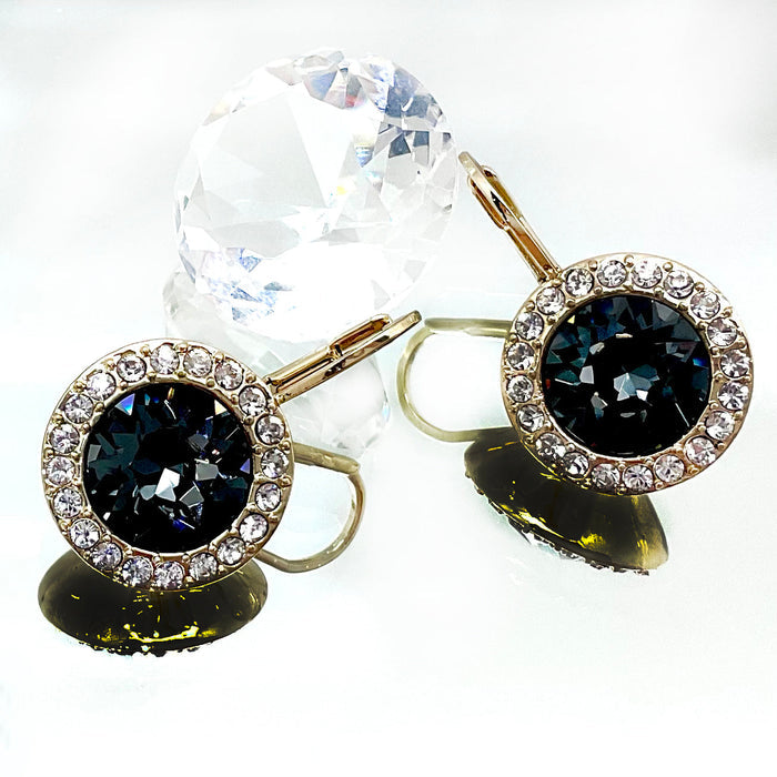 Round Cut Crystal Set