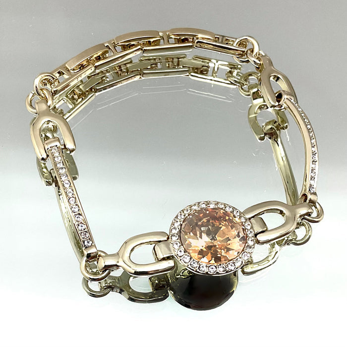 Round Cut Crystal Set