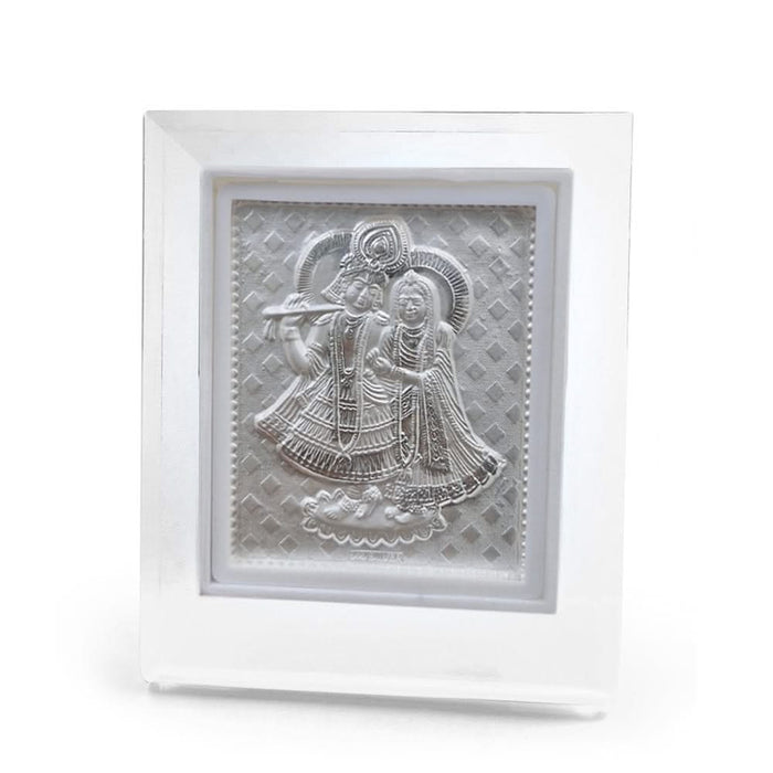 Sacred Pure 925  Silver Radha krishn ji