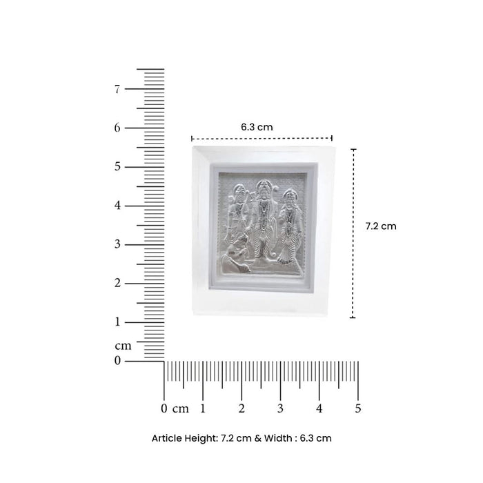 Sacred Pure 925  Silver Ram darbar