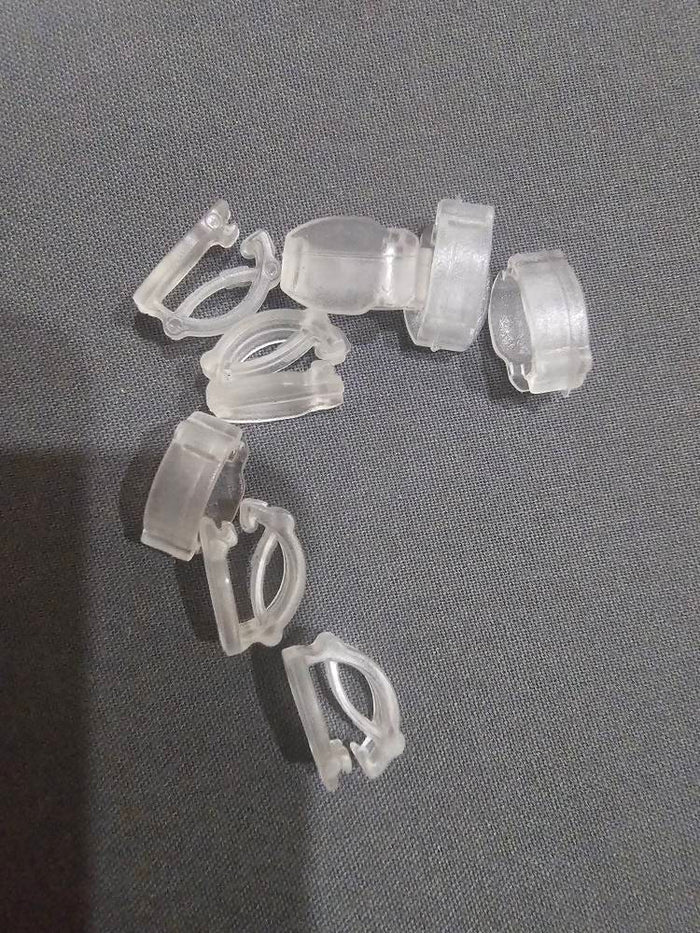 Shoe lace or pony tail attachment 50pcs