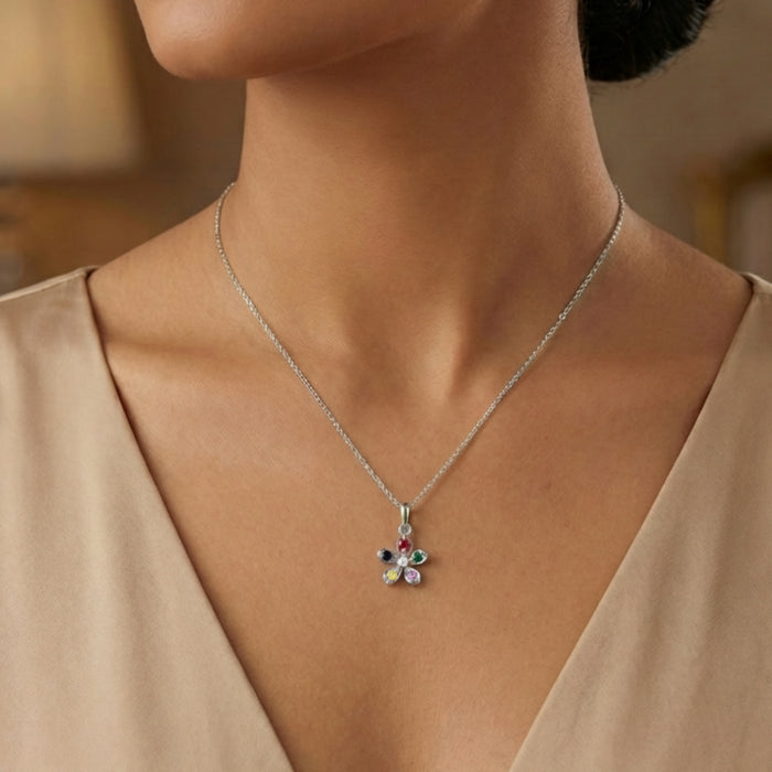 Silver 925 Bloom Necklace