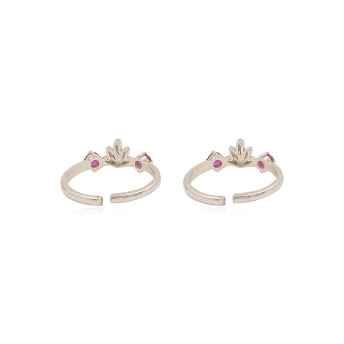 Silver 925 Blush Toe Ring