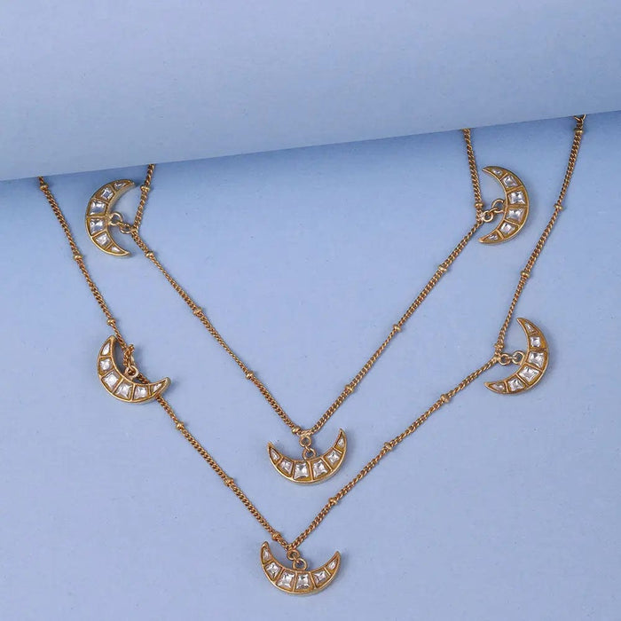 Silver 92.5 Chand Motif Anklets