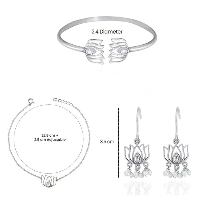 Silver 92.5 Earring Set