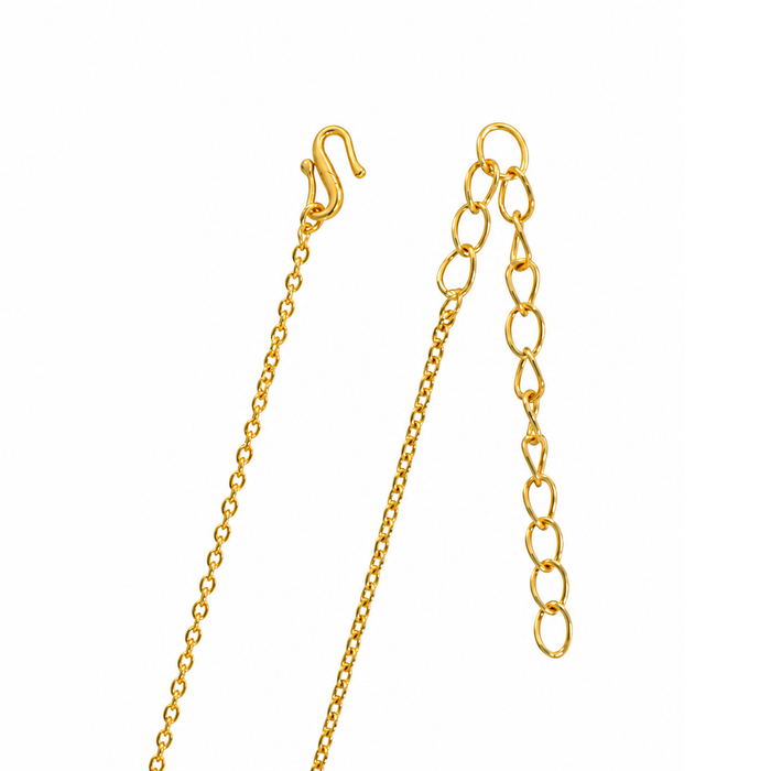 Silver 925 Gulmohar Pearl Necklace