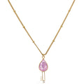 Silver 92.5 Key Pendant And Chain