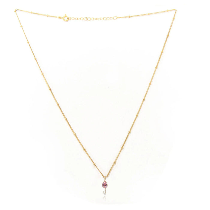 Silver 92.5 Key Pendant And Chain