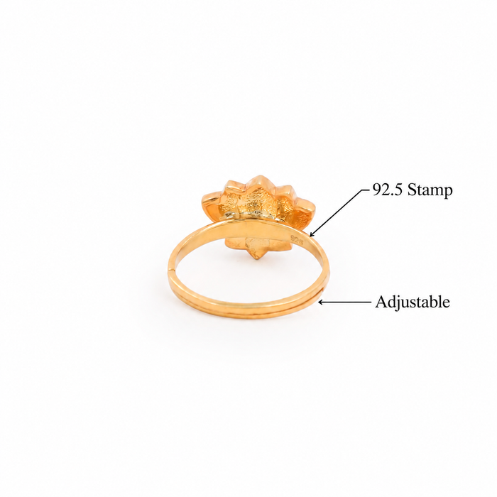 Silver 925 Lotus Whisper Ring