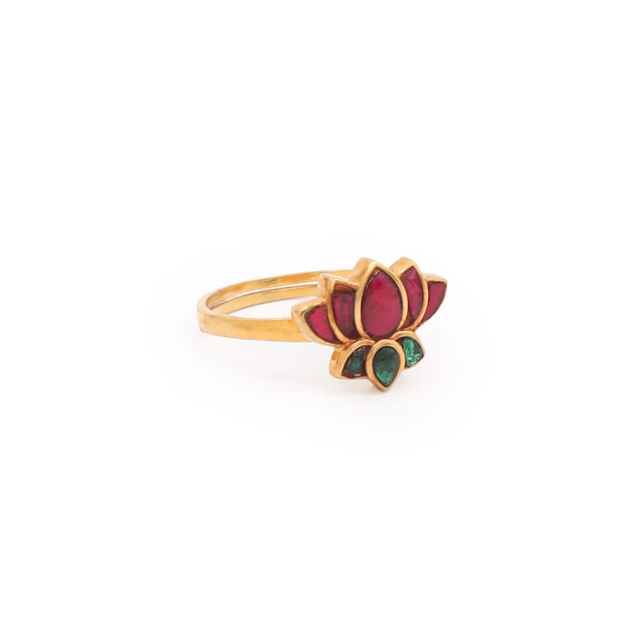 Silver 925 Lotus Whisper Ring