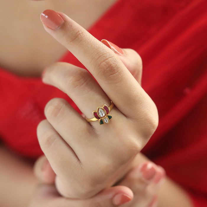 Silver 925 Padma Bloom Ring