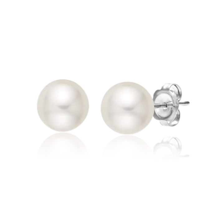 Silver 925 Pearl Stud Earring