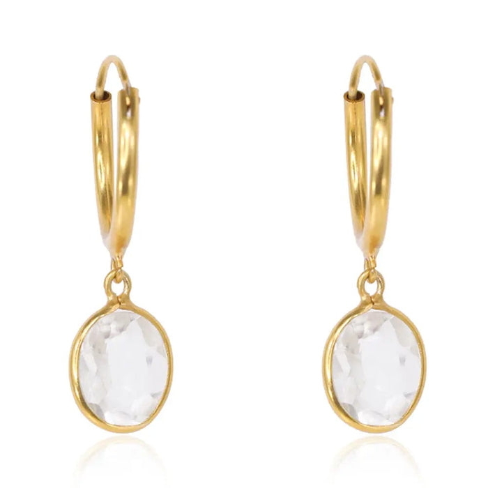 Silver 92.5 Polki Earring
