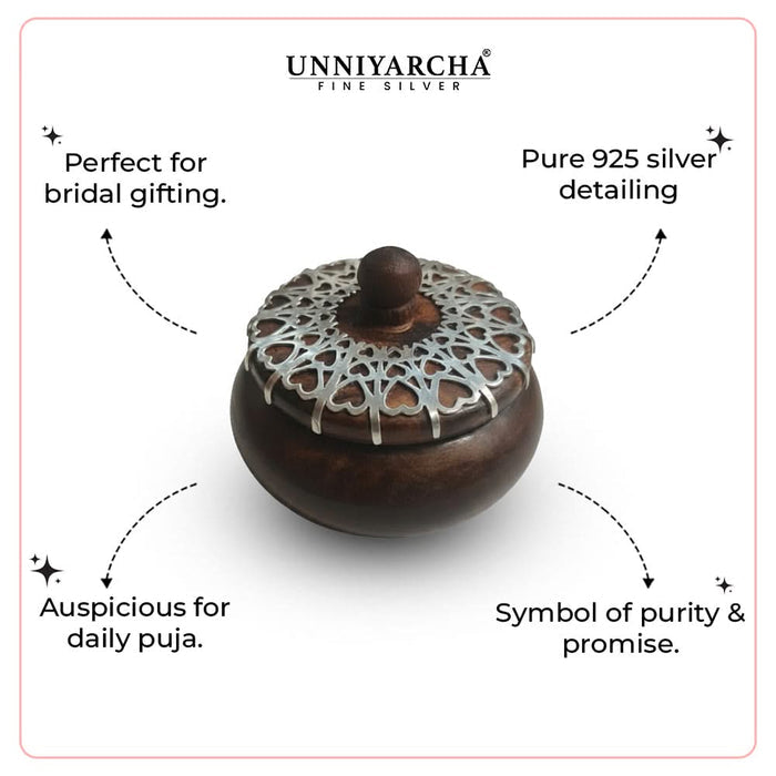 Silver 925 Saubhagya Sindoor Box