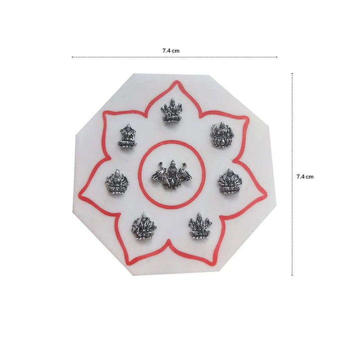 Silver Ashtalakshmi Keepsake
