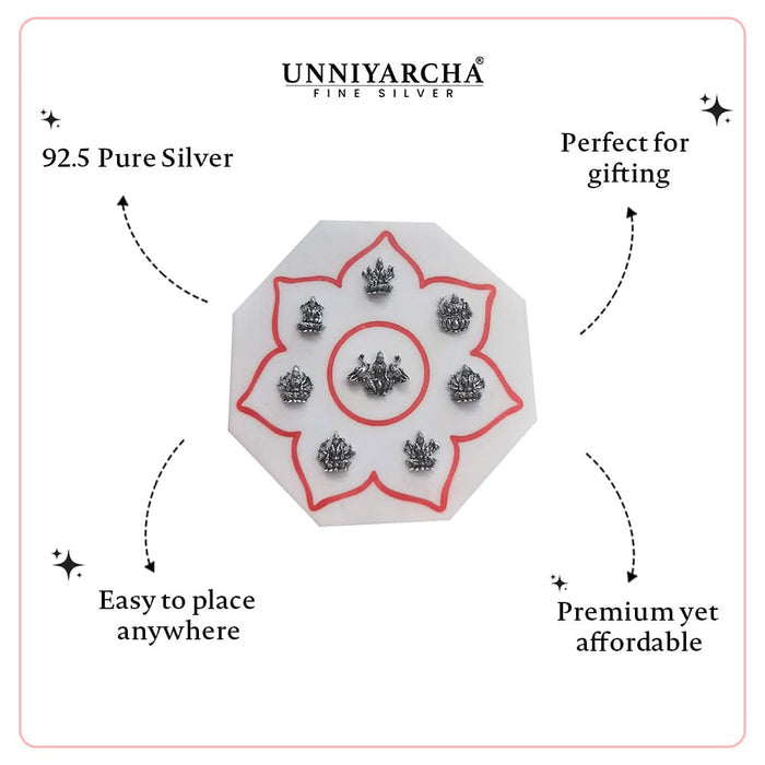 Silver Ashtalakshmi Keepsake