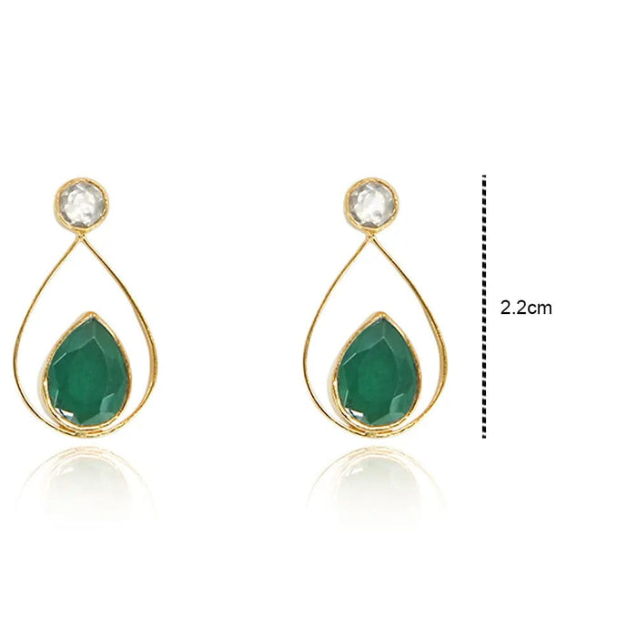 Silver Green Stud