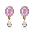 Silver Gulabo Drop earring