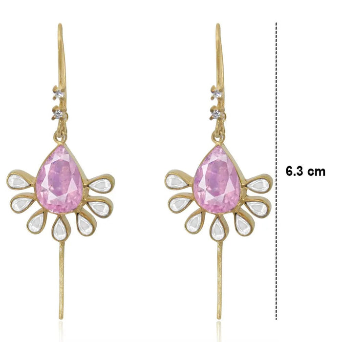 Silver Gulabo Princess Sui Dhaga Earring