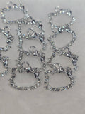Silver HK head -Metal Charm Pendant