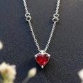 Silver Love Infinity Necklace