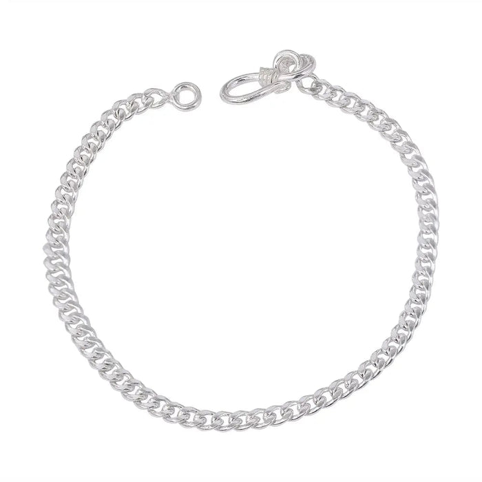 Silver Men's Stylish Bracelet