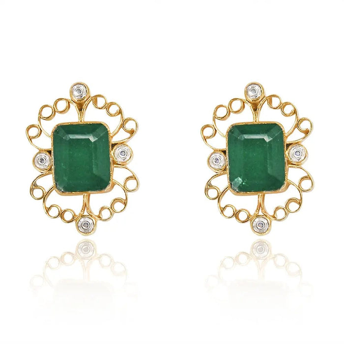 Silver Royal Green Stud