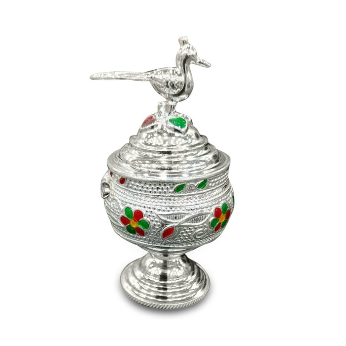 Silver sindoor box