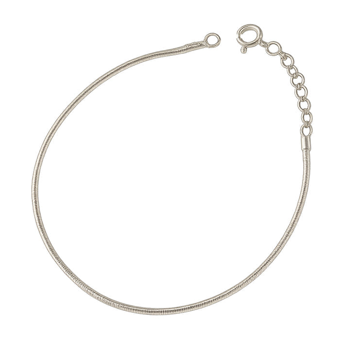 Silver Sleek 925 Silver Anklet