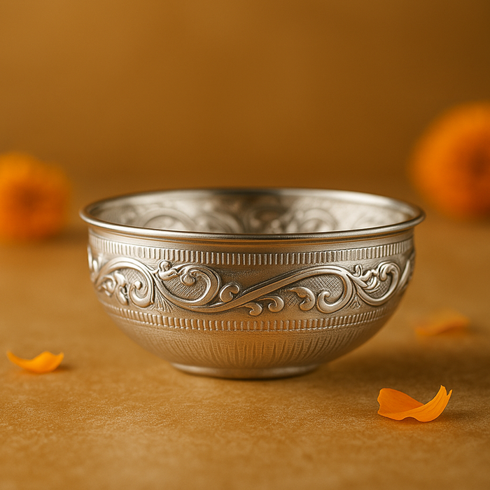 Silver small bowl