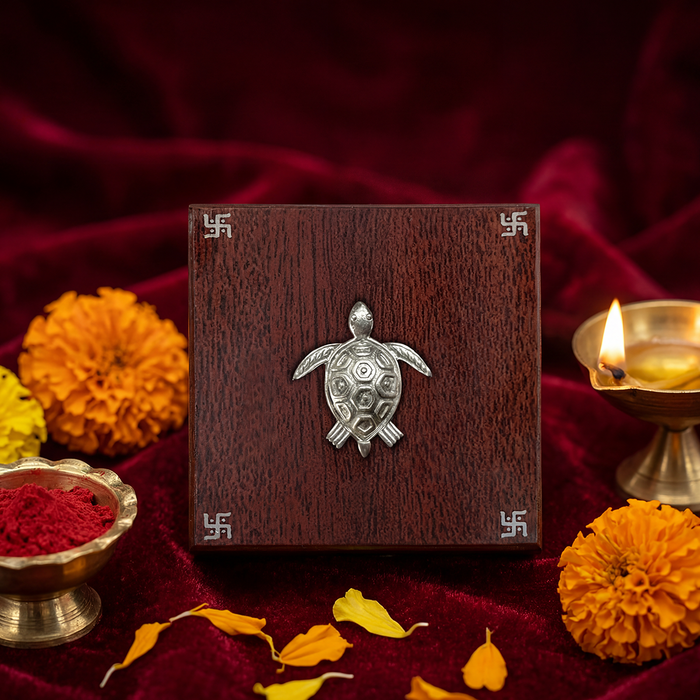 Silver Tortoise Fortune Keeper