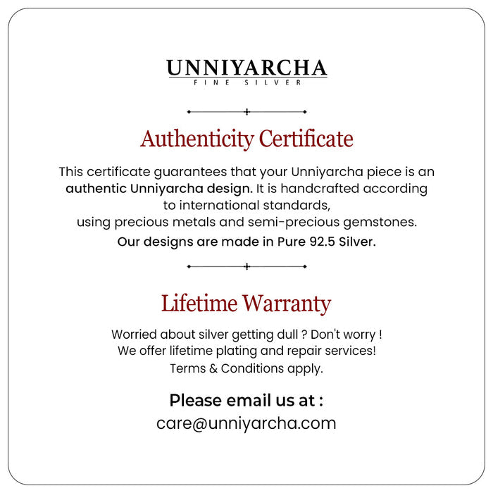 Silver Twilight Charm Anklet