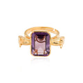 SITAYAN Ashwamedh Amethyst Ring