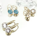 Small Crystal Earrings