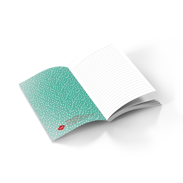 soft touch classic layflat notebook journal