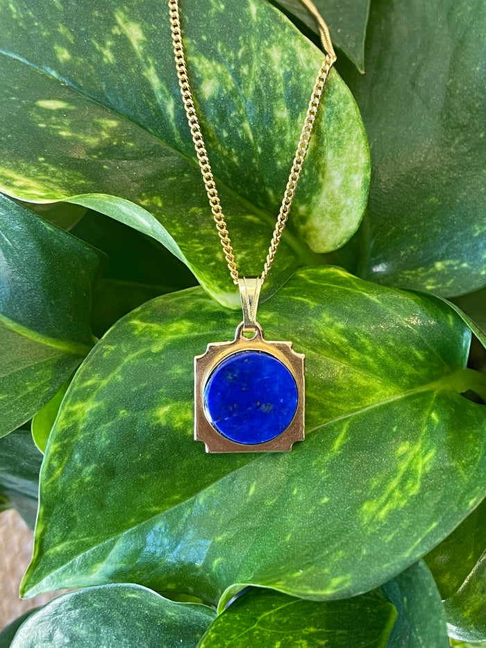 square charm necklaces
