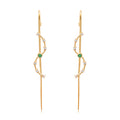 Star Constellation Silver Needle Ear Cuff