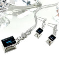 Step Cut Premium Crystal Set