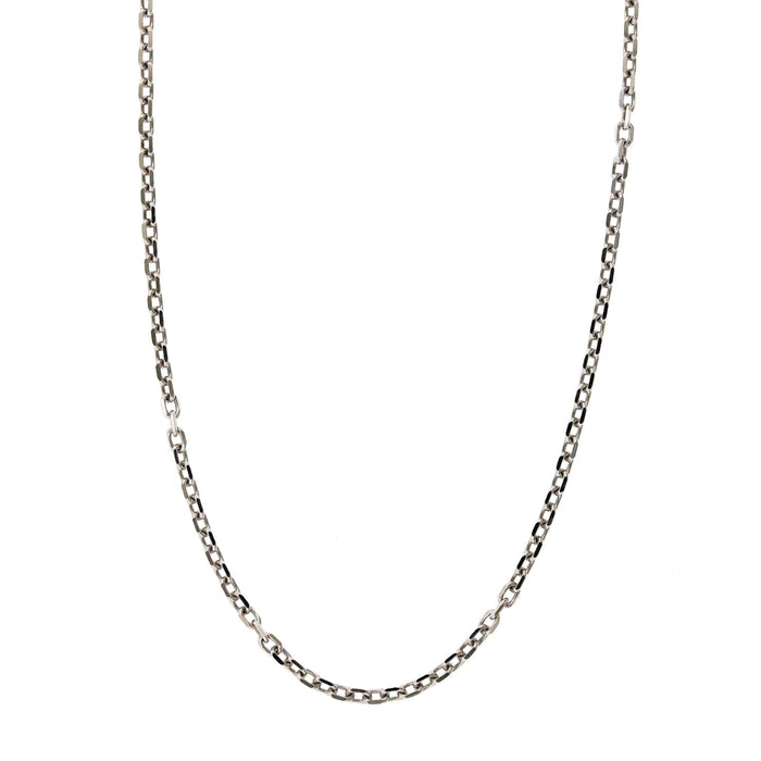 Sterling Silver Cable Chain Necklace