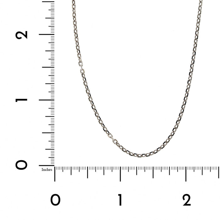 Sterling Silver Cable Chain Necklace