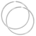 Sterling Silver Endless Hoop Earrings