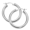 Sterling Silver Hoop Earrings